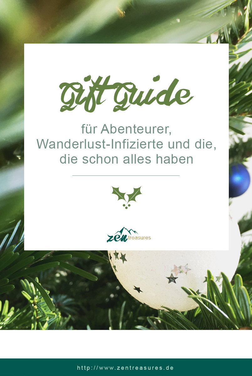 Gift Guide: Geschenke für Minimalisten, Abenteurer & Wanderlust-Infizierte