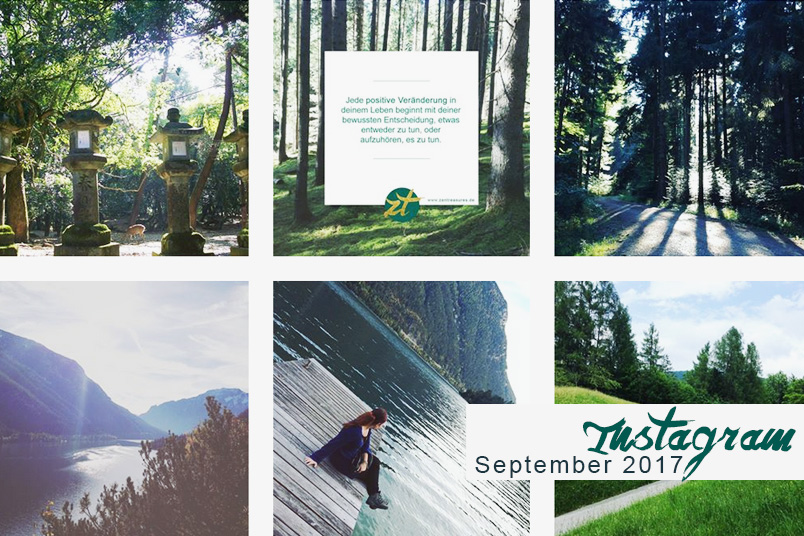 Monthly Recap September 2017 - Instagram Zusammenfassung mit Reisefotos aus Japan, motivierenden Zitaten und dem Achensee in Tirol